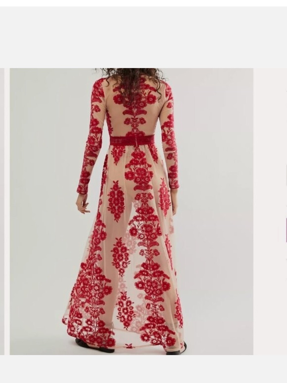 Free People X For Love & Lemons Temecula Maxi Dress - Picture 3 of 3